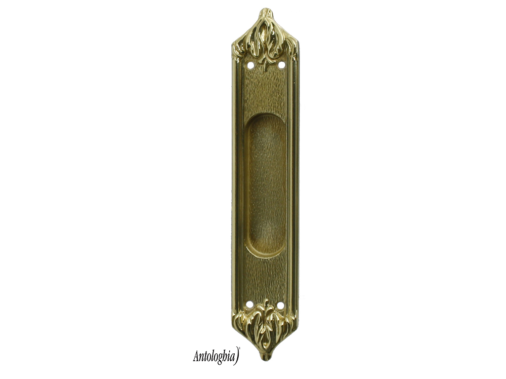 clmklu111olvc.png Maniglia Incasso Louis XVI mm.35x178h senza Foro Olv | Antologhia Colombo - immagine 1