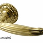 Maniglia Louis XVI Rosetta Tonda d.50x5h Foro Chiave OLV | Antologhia Colombo