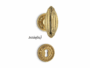 Pomoli Girevoli Luigi XVI Ovali d.80x35x63h Foro Chiave OLV | Antologhia Colombo