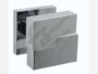 Pomolo Fisso Cut d.70x73,5x65h Rosetta d.65x52x10h CR/Cromo | Colombo - immagine 3