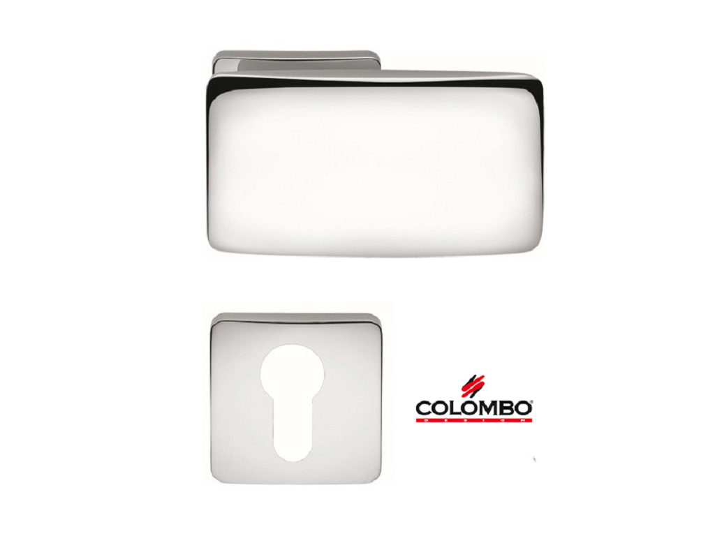 clmpt15rycr.png Pomoli Girevoli Bold Rosetta d.50x50x10h Foro Yale per Cilindro Europeo CR-Cromo |Colombo Design - immagine 1
