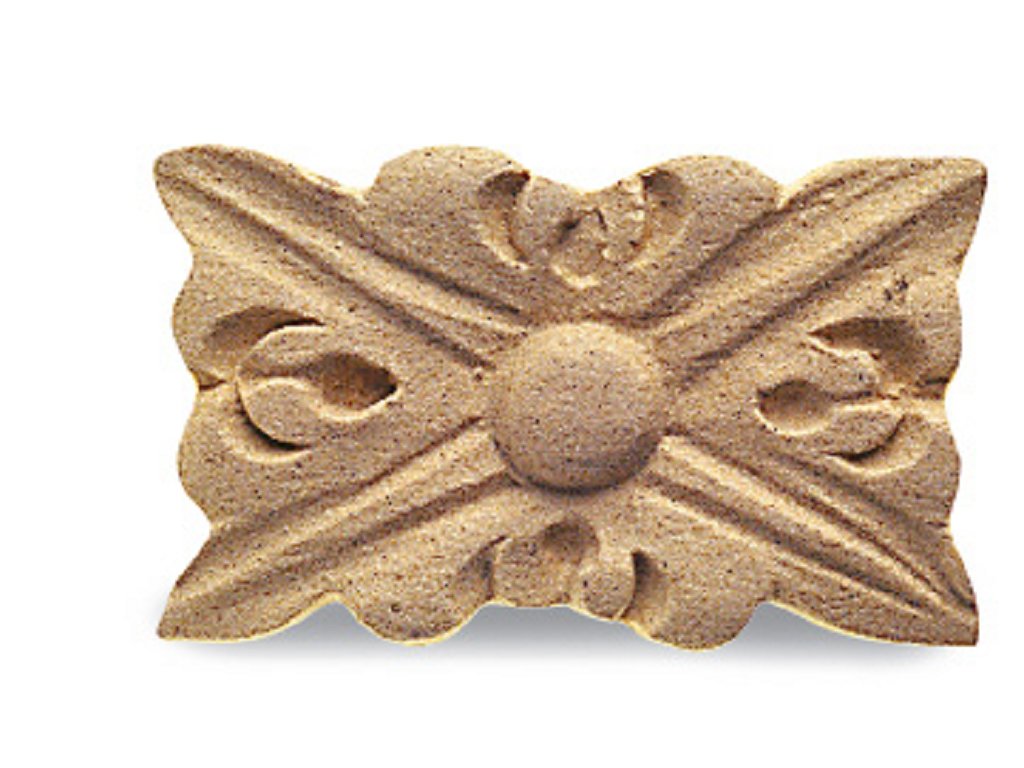 cof034516000000.png Rettangolare Fregio Pasta Legno mm.50x30x8h Cof114 - immagine 1