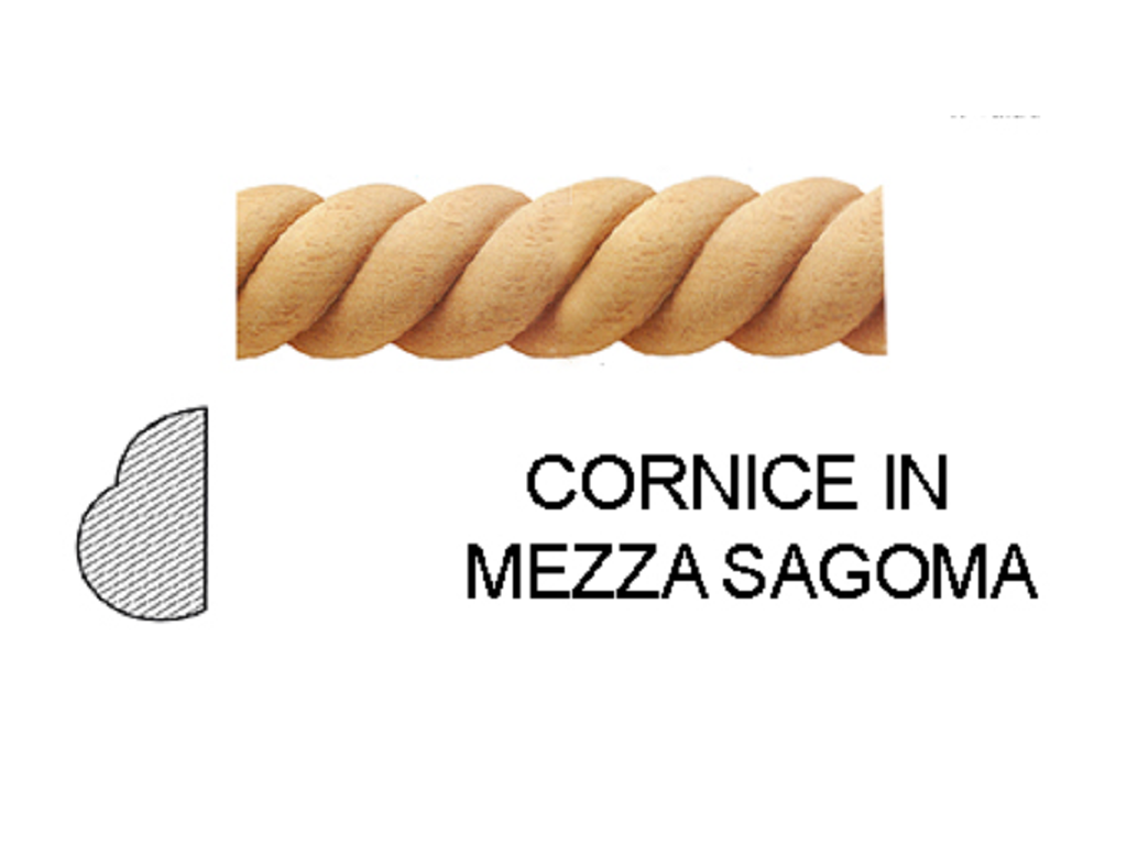cof03m0020mraf.png CORNICE LEGNO RAMINO TIPO CORDA asta cm.244 H11x5L-H17x8L-H35x12L prodotta da COF - immagine 1