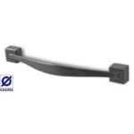 Maniglietta Mobile 12964 Interasse 160 mm.180x20x30h Ponte 50S-Canna Di Fucile Spazzolato | Cosma