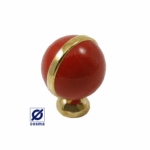 Pomolino Mobile 23902 d.25x25h Rosso+Dorato | Cosma