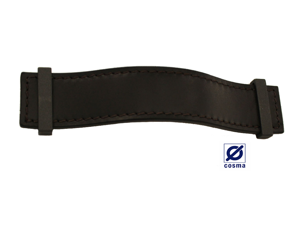 cos654016030866.png Maniglietta Mobile Interasse 160 mm.190x40x25h Cuoio Testa Di Moro+Supporto Marrone | Cosma - immagine 1