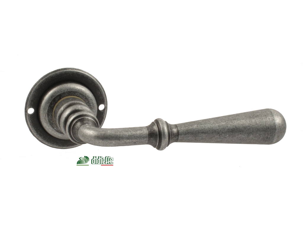 didfma00701rinsc.png Maniglia Asolo Rosetta Tonda d.50x3h Foro Chiave Argento Silver Didieffe - immagine 1