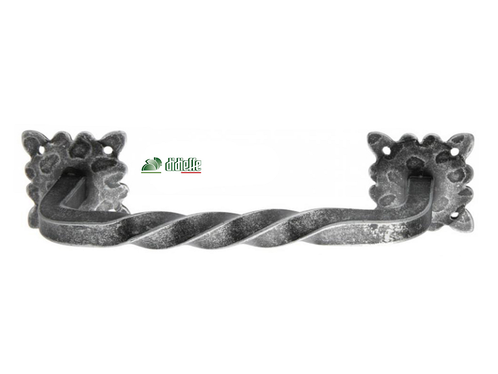 didfma0222dr0isc.png Maniglione Marmolada Diritto Interasse 165 mm.230x50h Fe Silver Didieffe - immagine 1