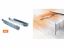 Guide per Cassetto Movento Mlumotion Premi-Apri Estrazione Totale Portata kg.60 mm.500 | Blum