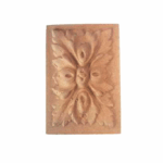 Rosetta Rettangolare Legno Composto E Resine Legno mm.30x40x8h   Ems