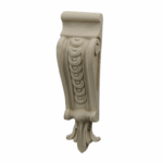 Capitello Legno Composto E Resine Legno mm.25x95x15h   Ems