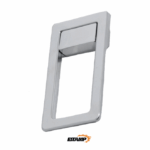 Maniglietta Mobile Interasse 16 mm.42x73x10h con Asola Ciondolo Cromo Lucido   Estamp