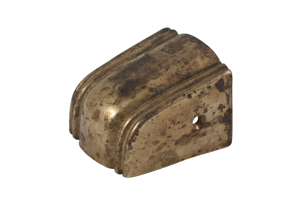 fal05230050ot001.png Puntale in Ottone mm.50x43 Finitura 001 Patinato Brl - immagine 1