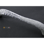 MANIGLIETTA MOBILE INTERASSE 96 DA 108x23 mm. AURUM DIAMANTATA  prodotta da FONDERIA LANCINI