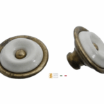 POMOLINO MOBILE CERAMICA DA 40/10x30 mm. AVORIO prodotto da FONDERIA LANCINI