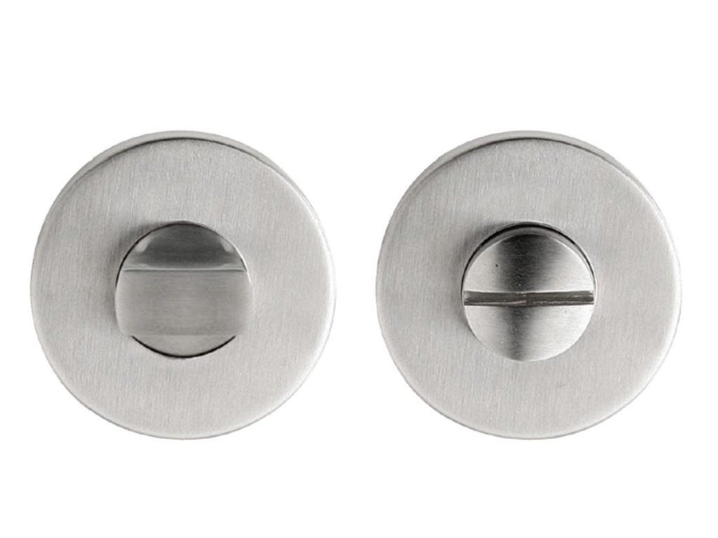 fim236w31260z.png Nottolino WC Q6 Rosetta Tonda d.52x10h AISI304 Inox Satinato | Fimet Maniglie - immagine 1