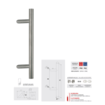Maniglione Arizona Inclinato d.30 Varie Finiture | Fimet Maniglie