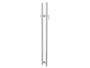 Maniglione Ecuador Ø35 Interasse 1000 mm.1250 Con Chiave + Nottolino AISI304 Inox varie finiture | Fimet Maniglie - immagine 3