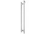 Maniglione Jamaica Ø35 Interasse 1000 mm.1150 Con Chiave + Nottolino AISI304 Inox varie finiture | Fimet Maniglie - immagine 2