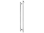 Maniglione Jamaica Ø35 Interasse 1000 mm.1150 Con Chiave + Nottolino AISI304 Inox varie finiture | Fimet Maniglie - immagine 4