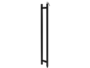 Maniglione Jamaica Ø35 Interasse 1000 mm.1150 Con Chiave + Nottolino AISI304 Inox varie finiture | Fimet Maniglie - immagine 3