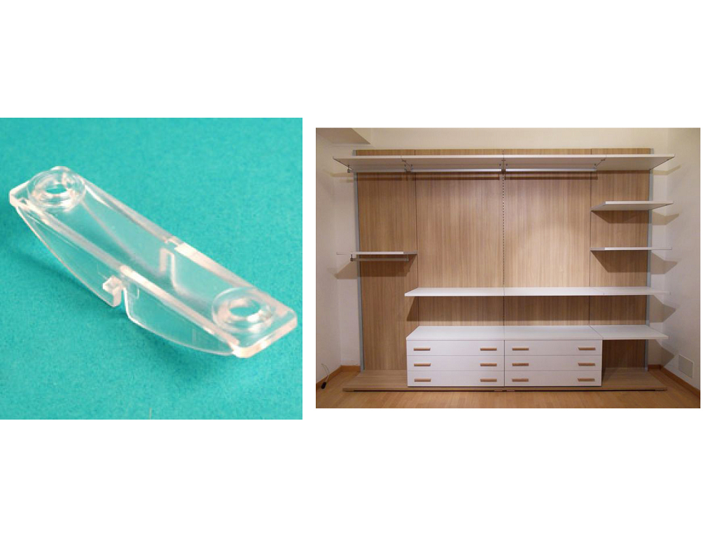 ftacavapcntra.png Cavaliere Doppio Centrale Trasparente Policarbonato mm.56x10 Fit Art - immagine 1