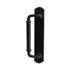 Maniglione 2014 mm.180 con Placca mm.40x240h in Ferro Nero Antico | Galbusera