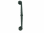 Maniglione 2119 mm.240 con Rosette Tonde Ø mm. 40 in Ferro Nero Antico  Galbusera