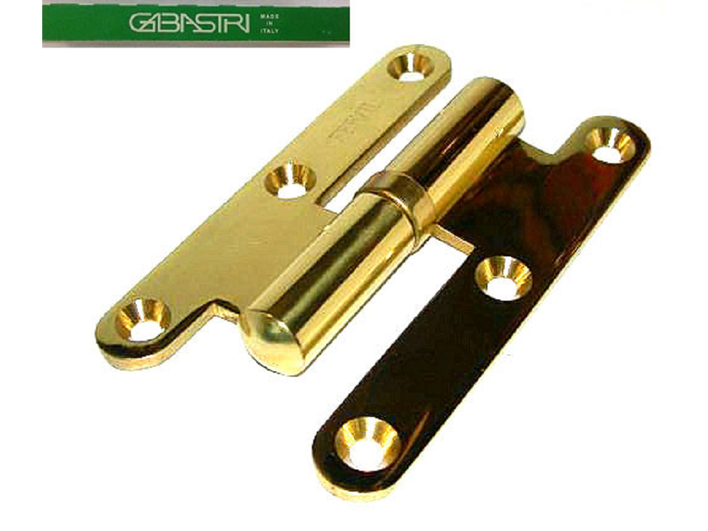 gbs3800100ltd.png CERNIERA POMELLA BORDO TONDO mm.100x60 OLV - OTTONE LUCIDO VERNICIATO prodotta da GABASTRI - immagine 1