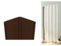 Porta Soffietto PVC Montata su Misura Senza Accessori Colore Normale varie finiture - immagine 8