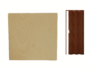 Porta Soffietto PVC Montata su Misura Senza Accessori Colore Stampato varie finiture - immagine 10