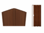 Porta Soffietto PVC Montata su Misura Senza Accessori Colore Stampato varie finiture - immagine 6