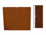 Porta Soffietto PVC Montata su Misura Senza Accessori Colore Stampato varie finiture - immagine 11
