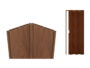 Porta Soffietto PVC Montata su Misura Senza Accessori Colore Stampato varie finiture - immagine 14