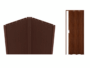 Porta Soffietto PVC Montata su Misura Senza Accessori Colore Stampato varie finiture - immagine 7