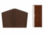 Porta Soffietto PVC Montata su Misura Senza Accessori Colore Stampato varie finiture - immagine 8