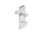 Serratura Per Porta Soffietto Con Pomolo varie finiture