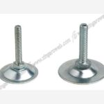 Piede Metallico Perno Ma10x50 Portata kg.400 Zincato   Getech