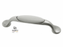 Maniglietta Mobile Interasse 96 mm.125x30x20h Porcellana Avorio Patinato Varie Finiture | Utensil Legno - immagine 3