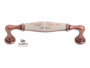MANIGLIETTA MOBILE INTERRASSE 96 DA 112x16x33 mm. PORCELLANA  AVORIO prodotta da GIUSTI - immagine 2