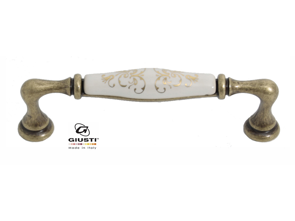 gium6201b4d1gc.png MANIGLIETTA MOBILE INTERRASSE 96 DA 112x16x33 mm. PORCELLANA AVORIO prodotta da GIUSTI - immagine 1