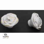 Pomolino Mobile Ceramica Rosa d.33x27h Bianco Dec.Aa   Giusti