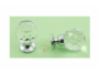 POMOLINO MOBILE CRISTALLO GEO PULL TRASPARENTE/CROMO prodotto da GLASS DESIGN - immagine 3