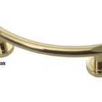Maniglione Sogno Zancato con Rosette Interasse180 mm.224x65h G-Plus PVD | GPB Ghidini