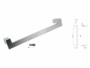 Maniglione York-Z Zancato interasse 300 mm.321x53h varie finiture | GPB Ghidini - immagine 3