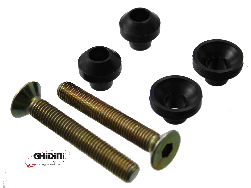 gpb88944687505c.png Fissaggio Singolo per Maniglione Nylon con Rosetta Neri | GPB Ghidini - immagine 1