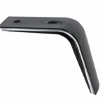 Piede Metallo Cromo Nero d.160x160 mm.140h | Gpi
