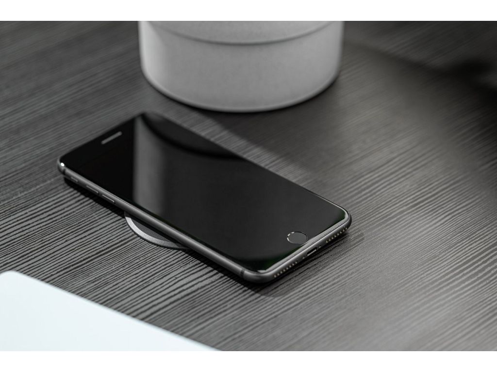 Caricabatterie Wireless con Ricarica Rapida USB A con Alimentazione da 18w Nero  GTV - immagine 3