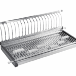 Scolapiatti Monolivello in acciaio inox 18/10 per Mobile da mm.280x800x187 | GTV