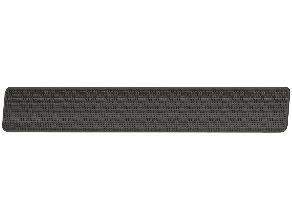 haf10670003.png Maniglietta Mobile H1910 Multi Interasse 128-160 mm.190x19h Nero Opaco Hafele - immagine 1